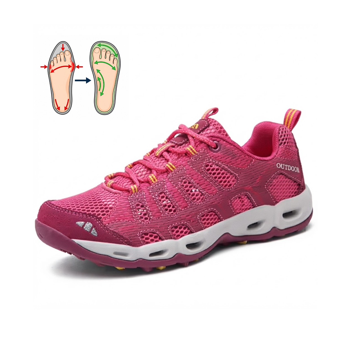 Baskets de marche Orteils Libres — Unisexe