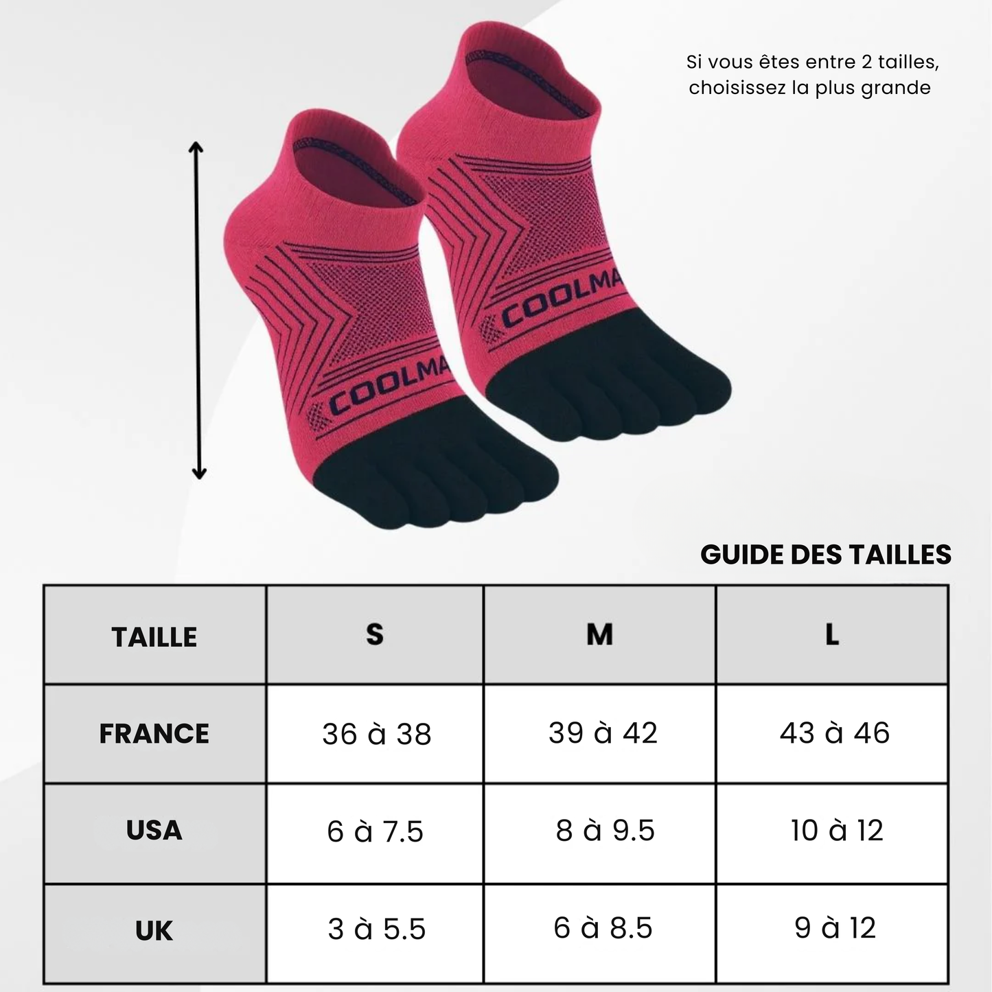COOLMAX - Hauteur courte