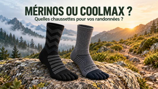 Mérinos ou Coolmax : quelles chaussettes choisir pour la randonnée ?