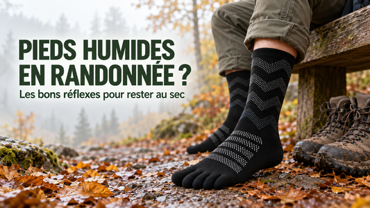 Pieds humides en randonnée : comment garder ses pieds au sec ?