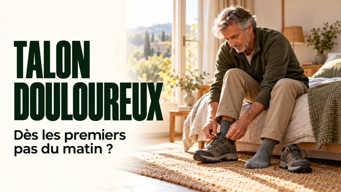 Personne assise au bord du lit avant ses premiers pas du matin