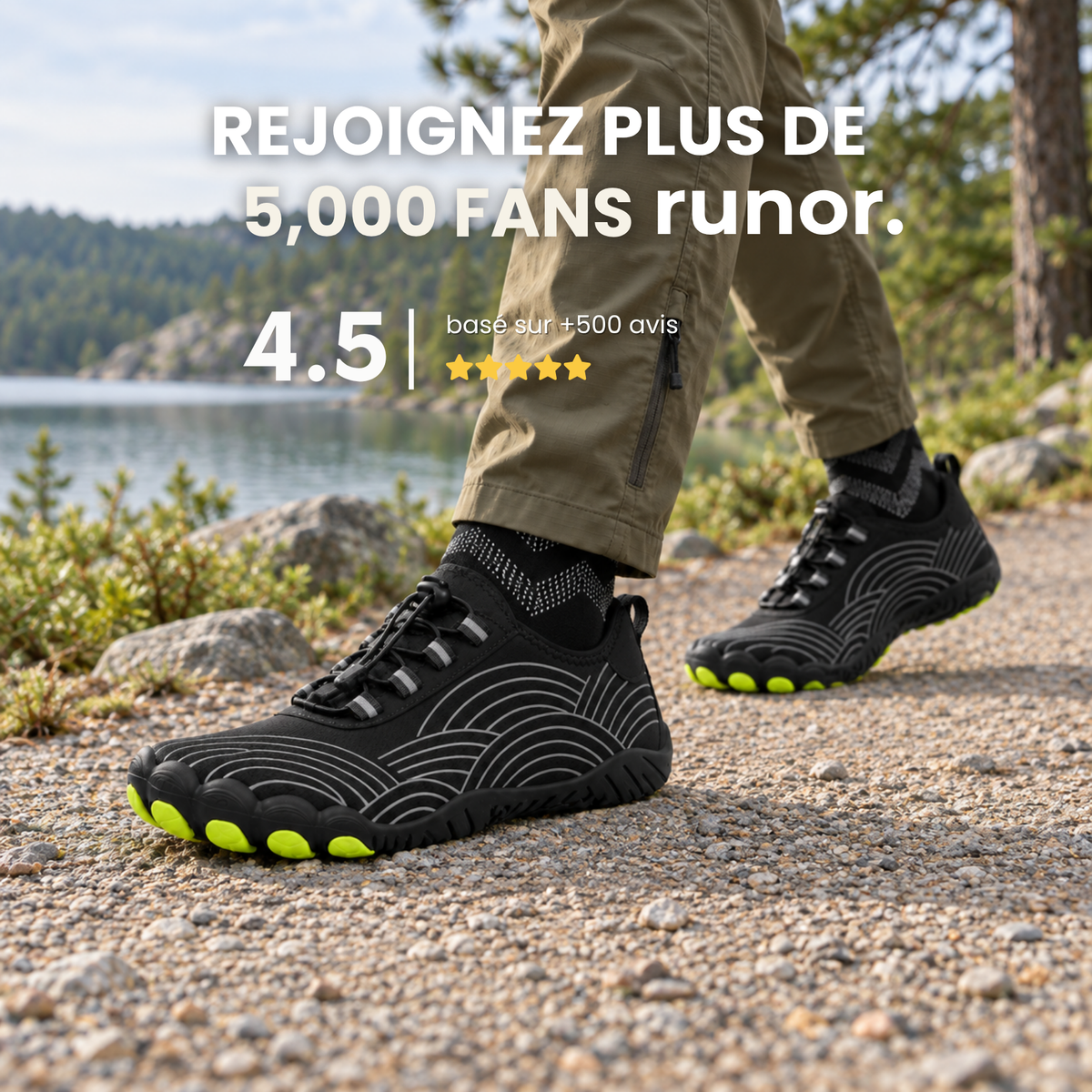 Chaussures barefoot – Unisexe
