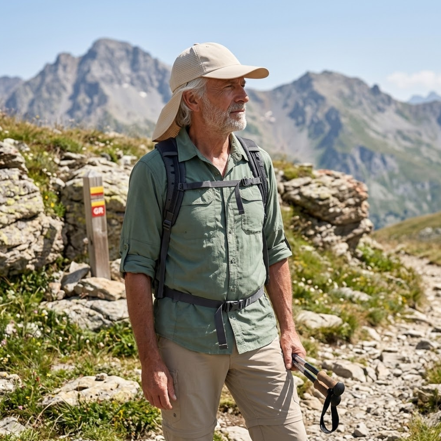 Casquette Anti-Soleil Nuque