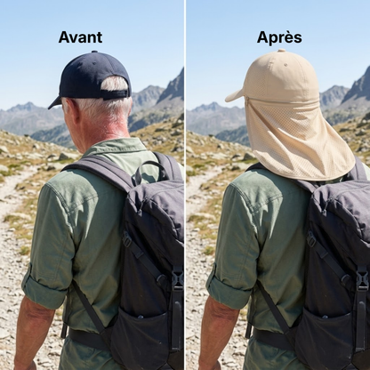 Casquette Anti-Soleil Nuque