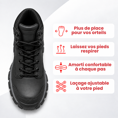 Chaussures de randonnée hautes — Confort enveloppant