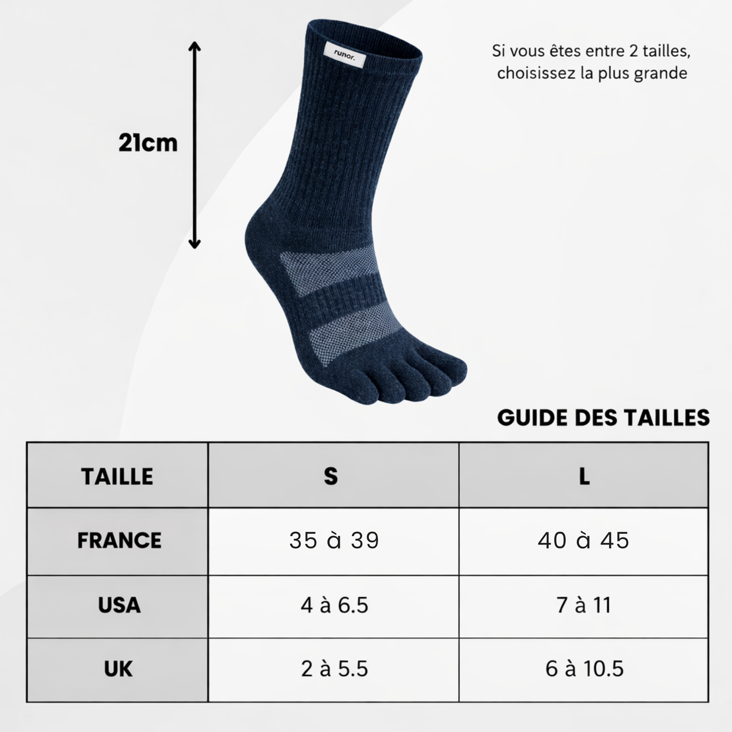 TRAIL - Hauteur mi-mollet